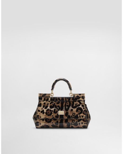KIM DOLCE&GABBANA Borsa a mano Sicily piccola di Dolce & Gabbana in Multicolor