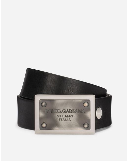 Dolce & Gabbana Black Belts E Braces for men