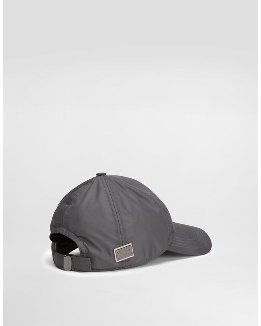 メンズ Dolce & Gabbana ロゴ ベースボールキャップ Gray