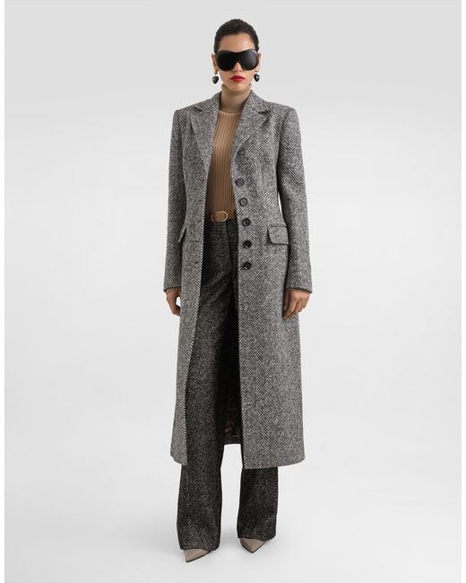 Dolce & Gabbana Wool Turtleneck Pullover Natural