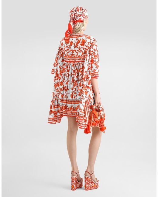 Dolce & Gabbana Red Abito