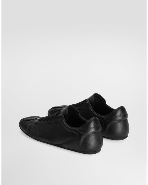 Dolce & Gabbana Black Sneaker Bassa