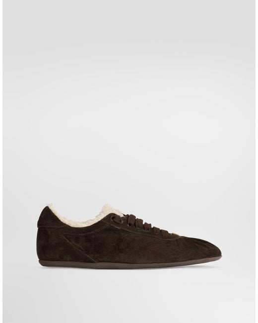 Dolce & Gabbana White Sneaker Bassa