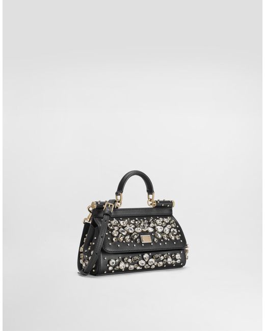 Borsa A Mano Sicily Piccola di Dolce & Gabbana in Multicolor