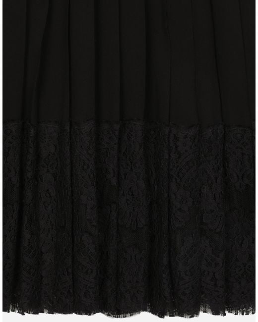 Dolce & Gabbana Black Gonna