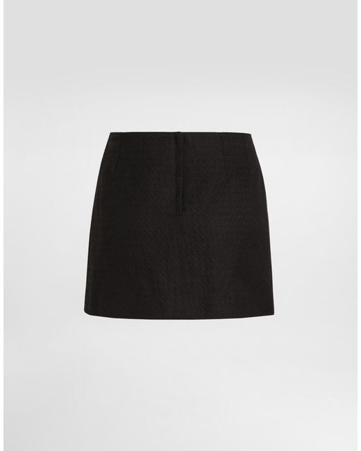 Dolce & Gabbana Black Miniskirt