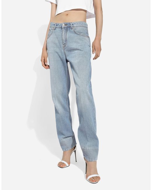 Dolce & Gabbana Blue Denim Jeans