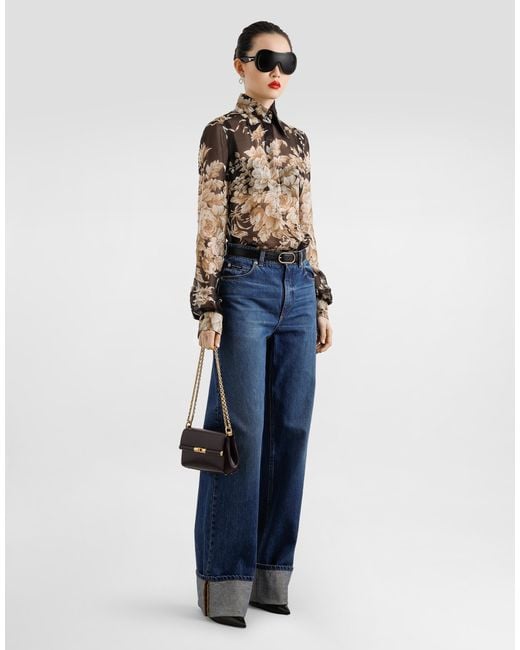 Dolce & Gabbana 5-Pocket Denim Trousers Blue