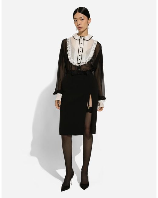 Dolce & Gabbana Black Camicia