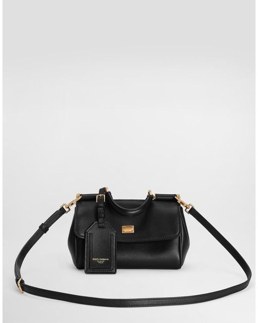 Dolce & Gabbana Black My Sicily Handbag