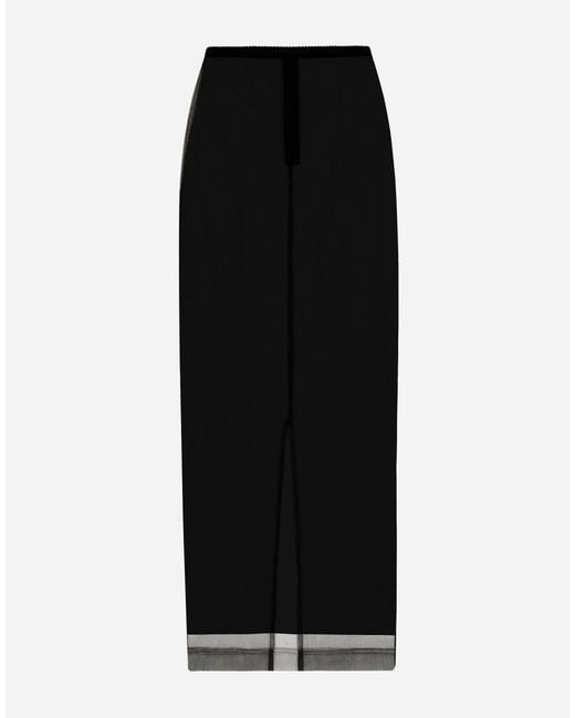 Dolce & Gabbana Black Gonna
