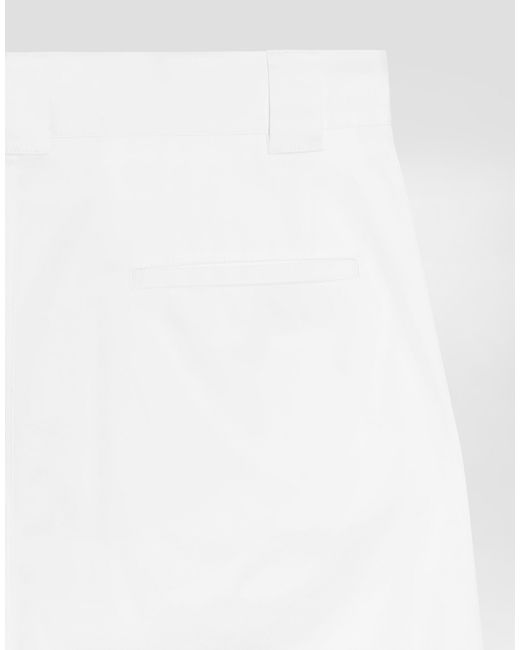Dolce & Gabbana White Pantalone for men