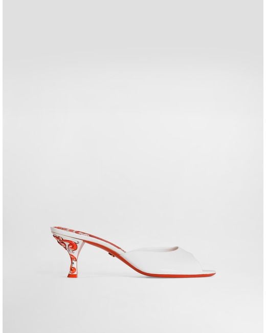 Dolce & Gabbana Natural Ciabatta Tacco