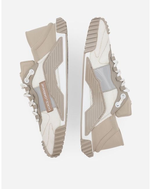メンズ Dolce & Gabbana Ns1 スパンデックスファブリック スニーカー Natural