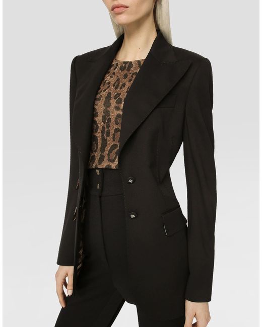 Dolce & Gabbana Black 'Turlington' Blazer
