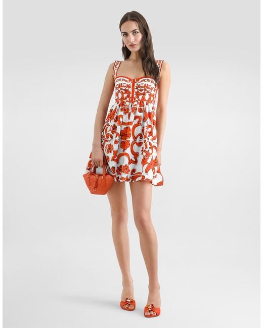 Dolce & Gabbana Red Abito