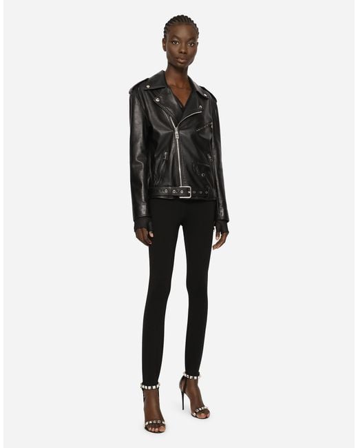 Dolce & Gabbana Black Giubbotto