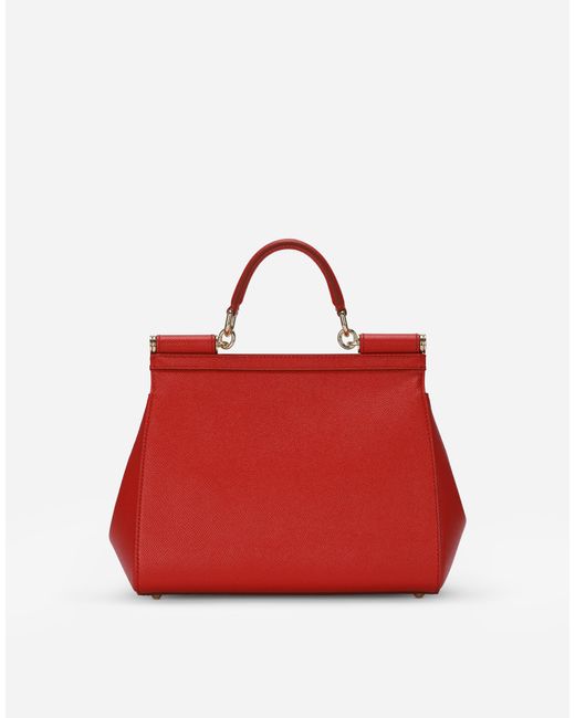 Bolso De Mano Sicily Grande Dolce & Gabbana de color Red