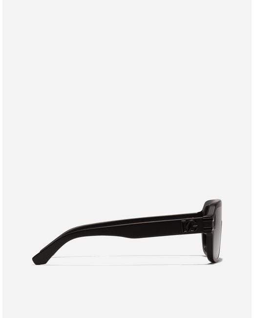 Dolce & Gabbana Black Dg Griffe Sunglasses for men