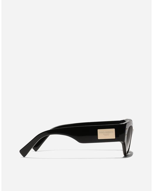 Dolce & Gabbana Dg Logo Plaque サングラス Black