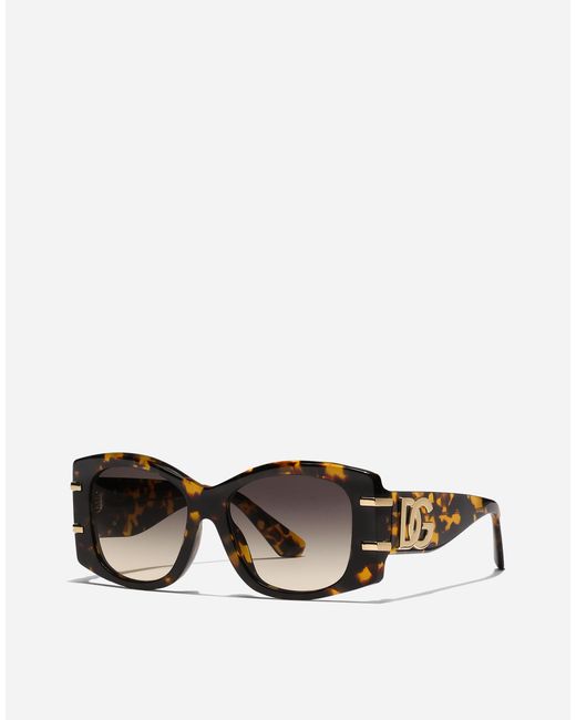 Dolce & Gabbana Black Dg Griffe Sunglasses