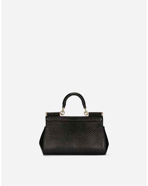 Borsa A Mano Sicily Piccola di Dolce & Gabbana in Black
