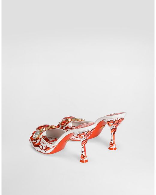 Dolce & Gabbana Pink Sandalo