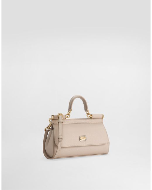 Dolce & Gabbana Natural Henkeltasche Sicily klein