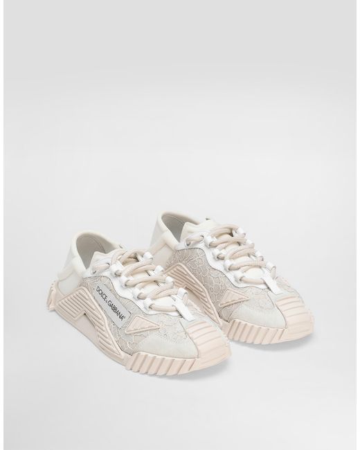 Dolce & Gabbana Ns1 スリッポンスニーカー ミックスマテリアル