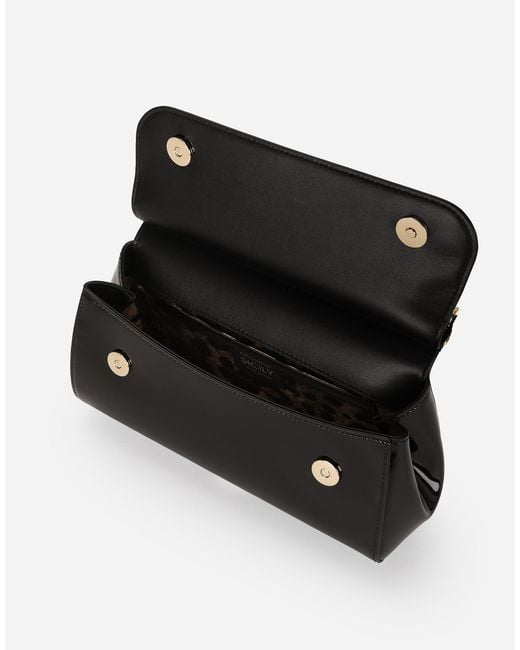 Dolce & Gabbana Sicily ロング ハンドバッグ Black