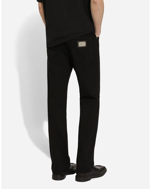 Dolce & Gabbana Black Classic Denim Jeans for men