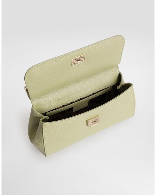 Dolce & Gabbana Natural Sicily Small Handbag