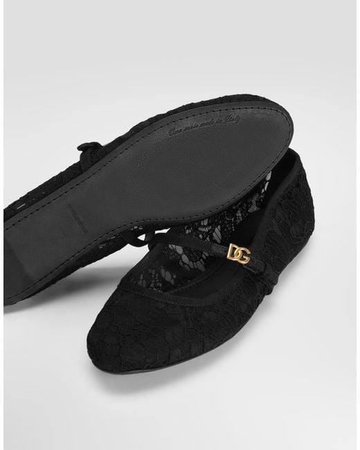 Dolce & Gabbana White Ballerina