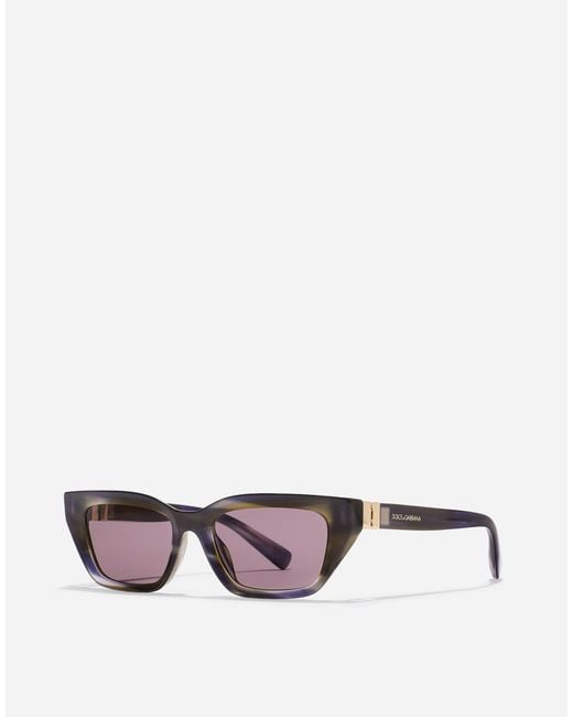 Dolce & Gabbana Purple Dg Hinge Sunglasses