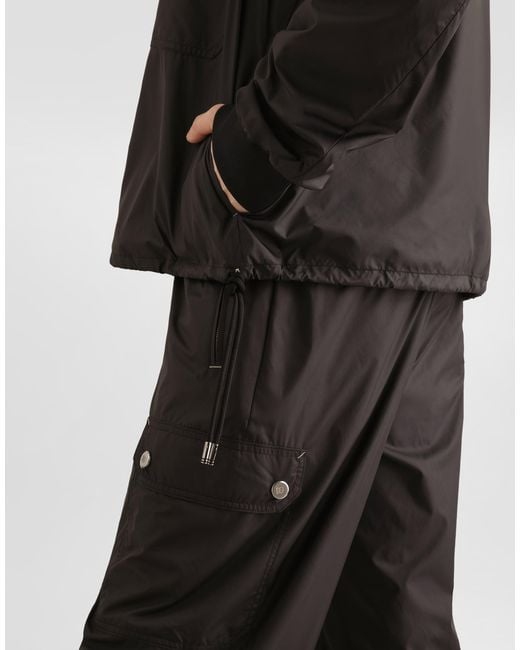 Dolce & Gabbana Black Lightly Padded Nylon Jacket� for men