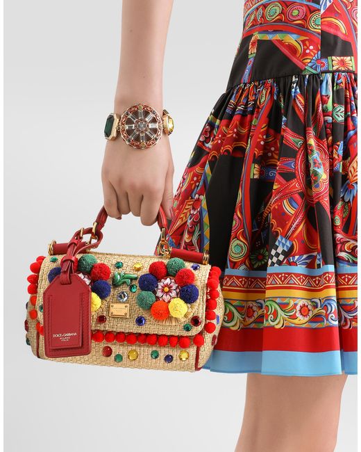 Dolce & Gabbana Red Borsa A Mano