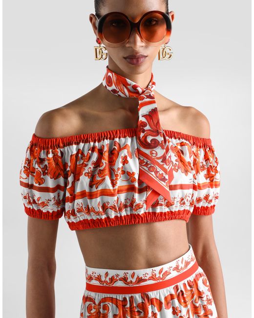 Dolce & Gabbana Red Top