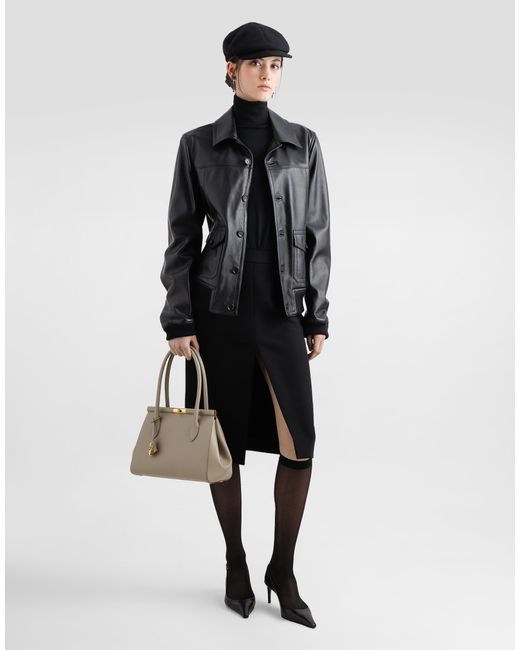 Dolce & Gabbana Natural Handtasche Marlene