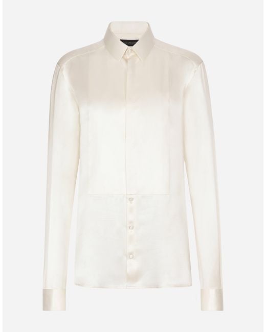Dolce & Gabbana White Camicia
