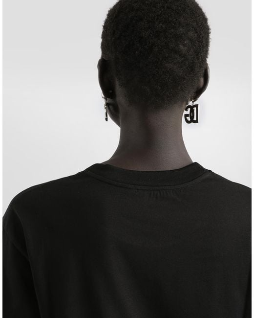 Dolce & Gabbana Black Logo T-Shirt