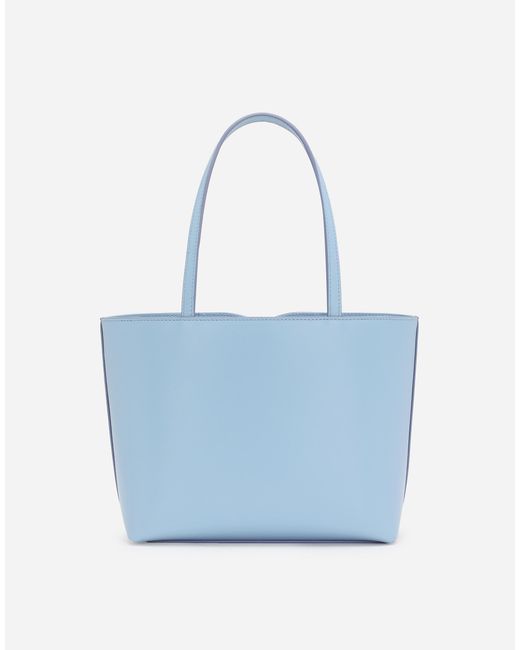 Dolce & Gabbana Blue Small Dg Logo Bag Shopper