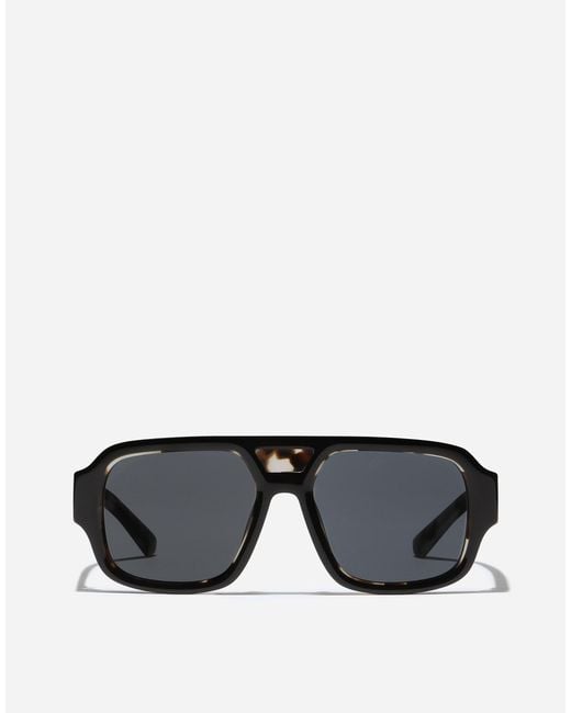 Dolce & Gabbana Black Sunglasses Costiera for men