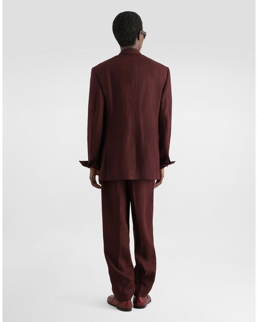 Dolce & Gabbana Purple Giacca for men