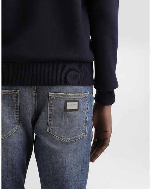 Dolce & Gabbana Pantalone in Blue für Herren