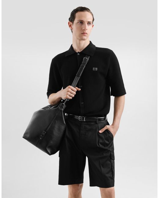 Duffle Bag di Dolce & Gabbana in Black da Uomo