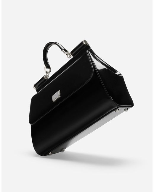 Dolce & Gabbana Kim ドルチェ＆ガッバーナ ハンドバッグ シシリー ラージ Black