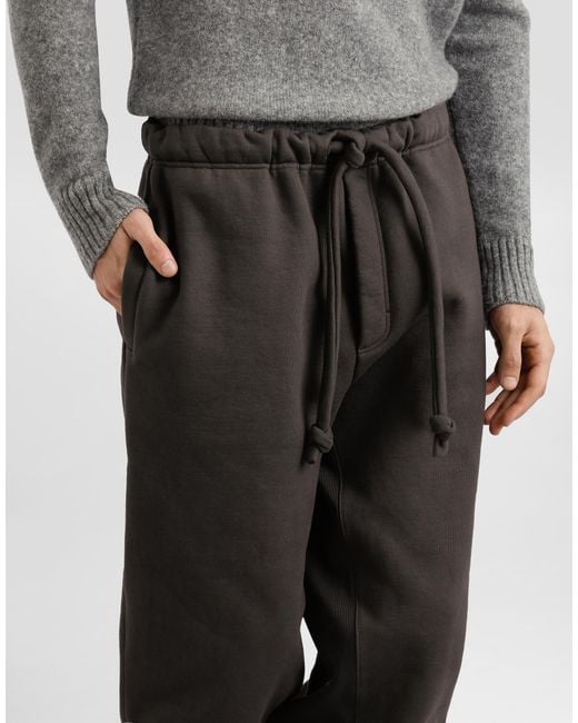 メンズ Dolce & Gabbana Jersey Jogging Trousers Gray