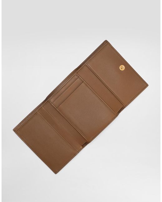 Dolce & Gabbana Natural Plongé Calfskin Wallet