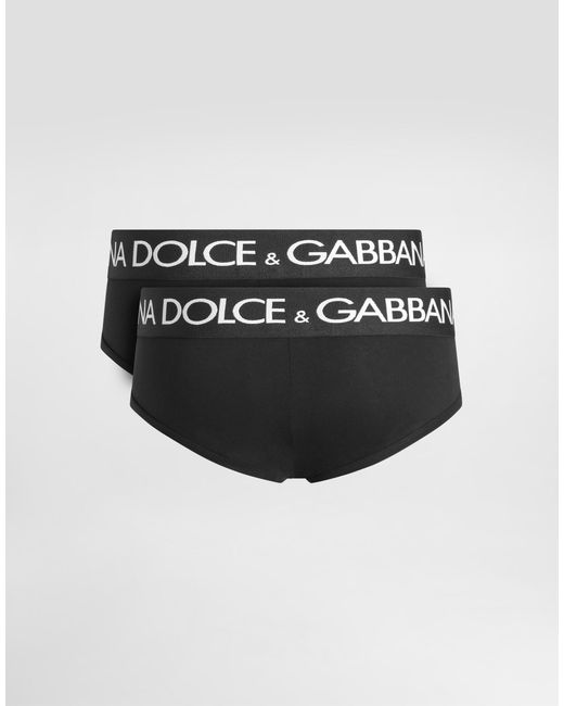 Dolce & Gabbana Black Slip Brando 2-Pack for men