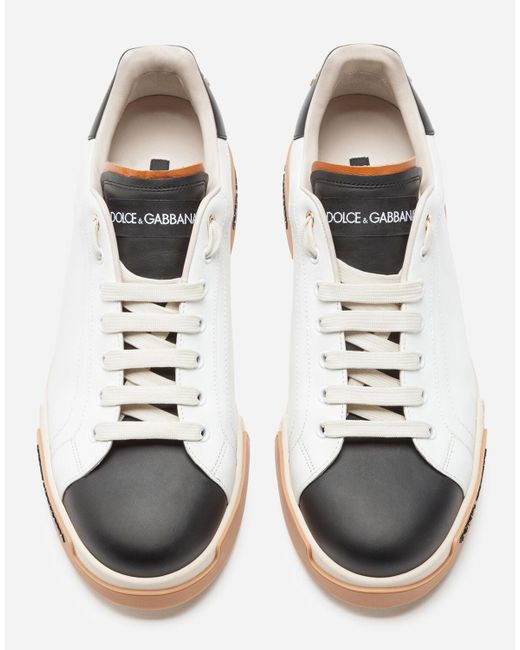 calfskin nappa portofino sneakers